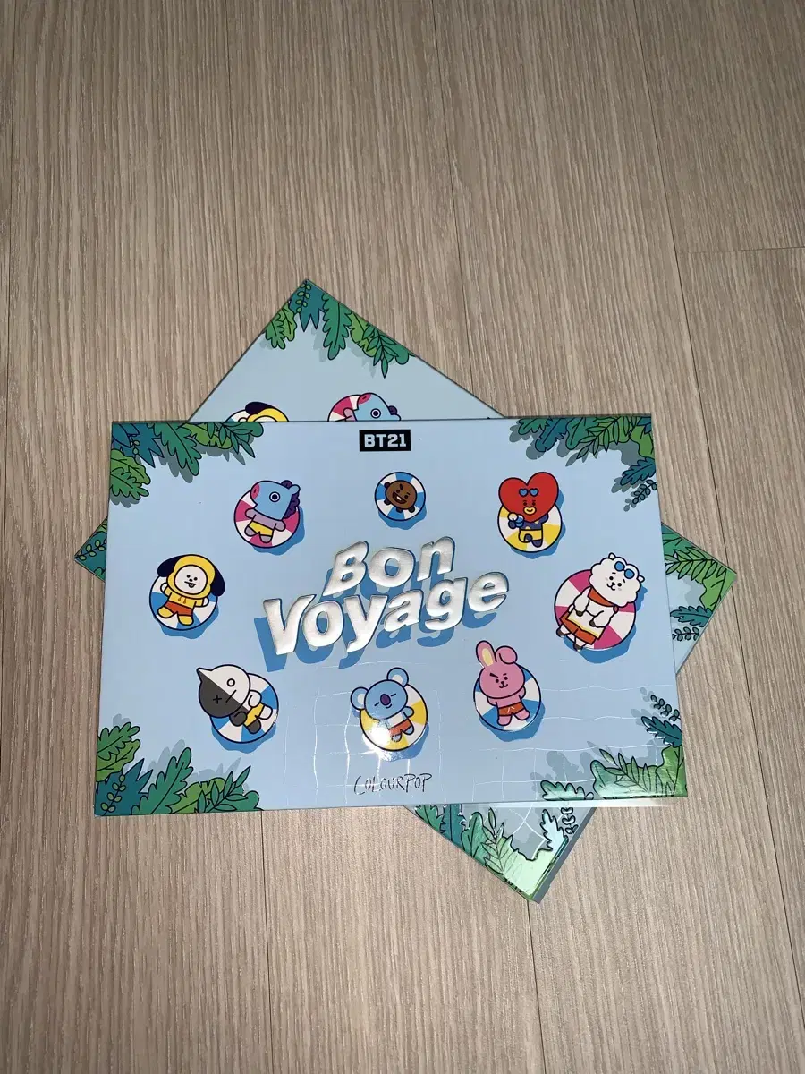 COLOURPOP X BT21 (BTS)  BON VOYAGE 아이섀도우